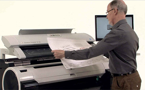 Large format scanning - A2, A1, A0 scanning